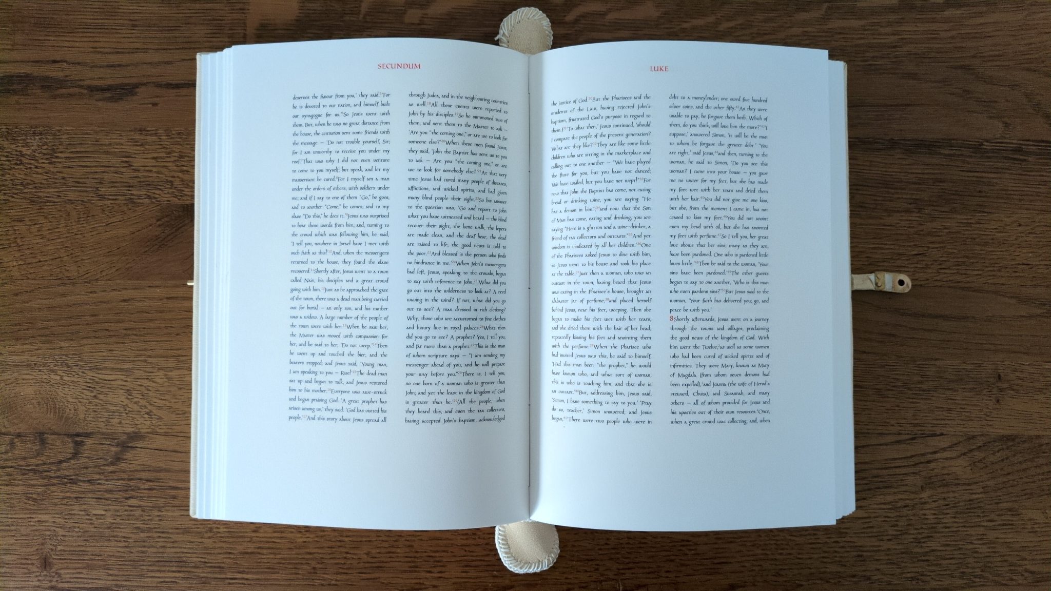 Carolingian Evangeliary page with text